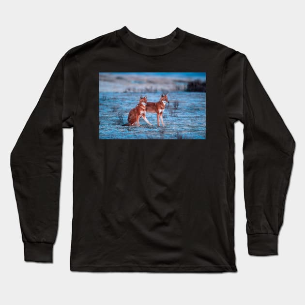 Red fox-amazing picture Long Sleeve T-Shirt by NP-Pedia